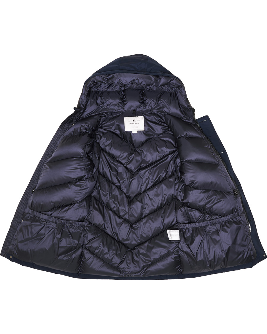 Homme | Manteaux Et Vestes | Woolrich | Artic Parka No Fur Melton Blue