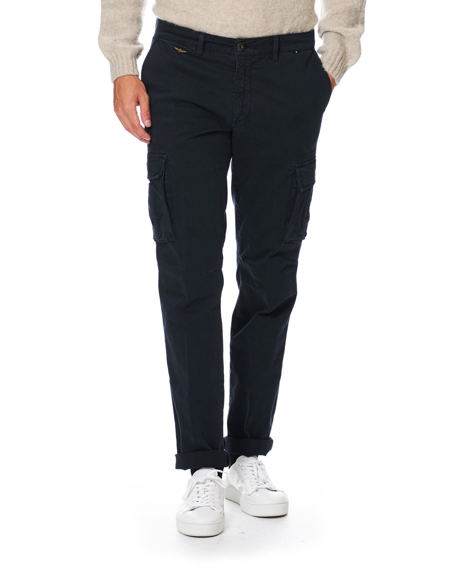 Homme | Pantalons | Aeronautica Militare | Cargo Trousers Blue Navy