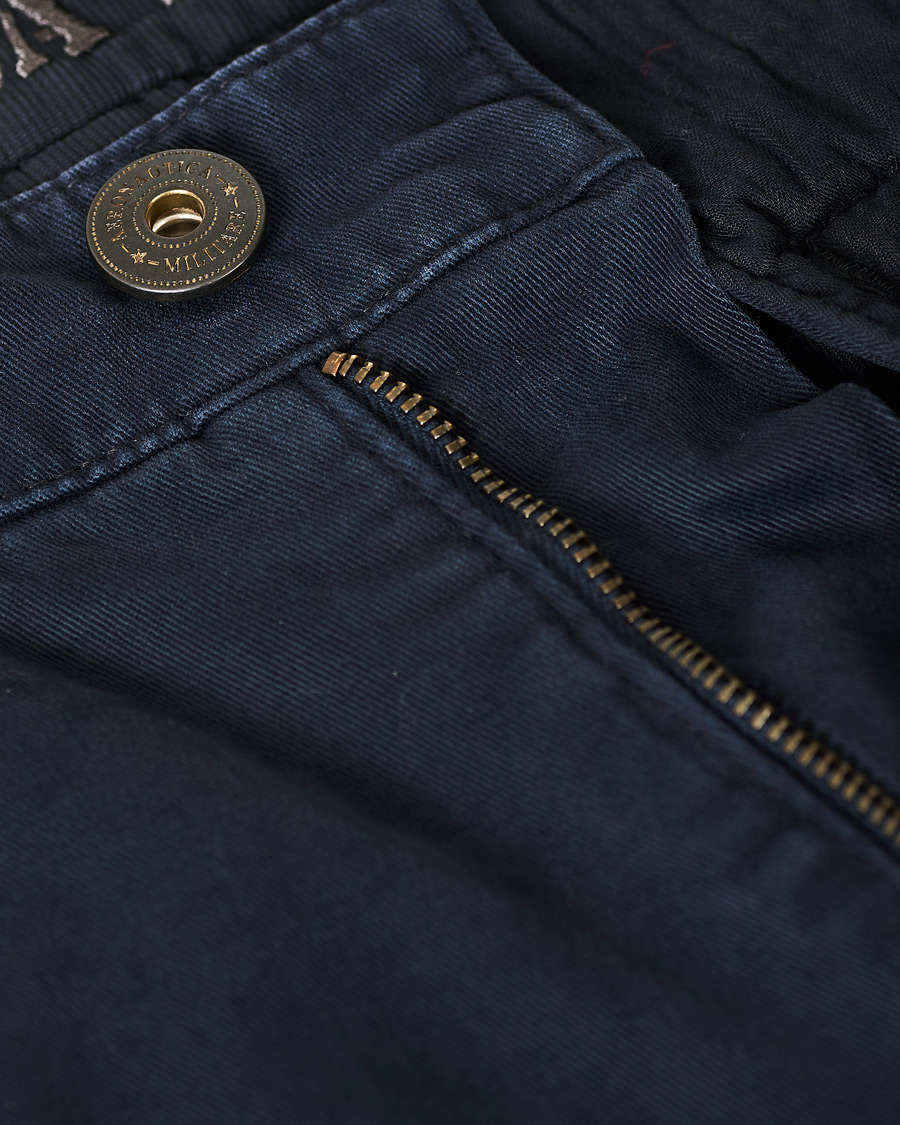 Homme | Pantalons | Aeronautica Militare | Cargo Trousers Blue Navy