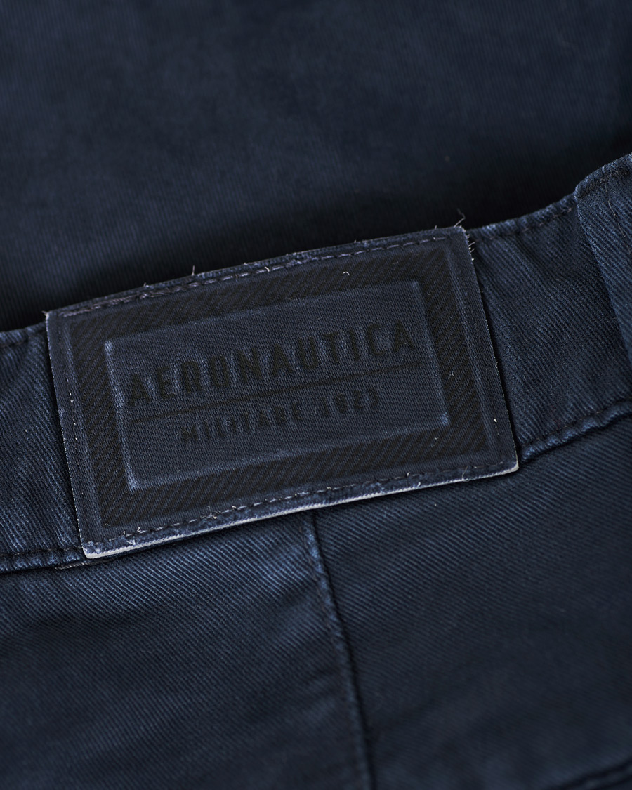Homme | Pantalons | Aeronautica Militare | Cargo Trousers Blue Navy