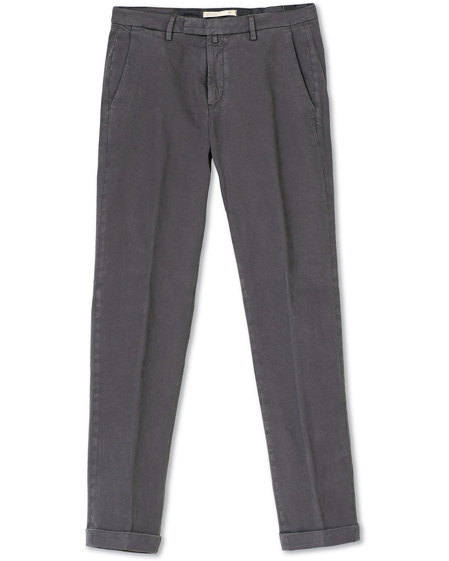 Homme | Pantalons | Briglia 1949 | Slim Fit Cotton Chino Grey