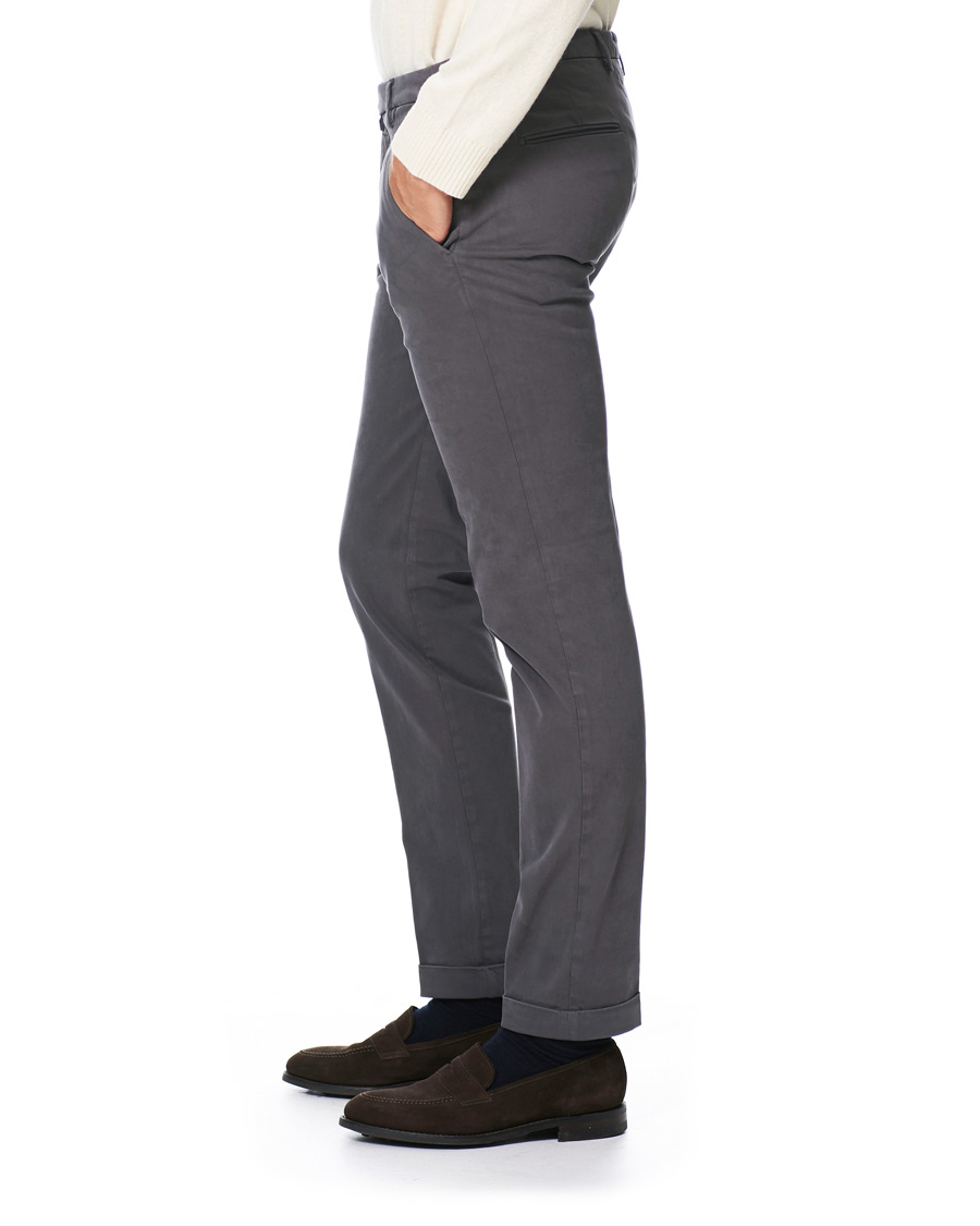 Homme | Pantalons | Briglia 1949 | Slim Fit Cotton Chino Grey