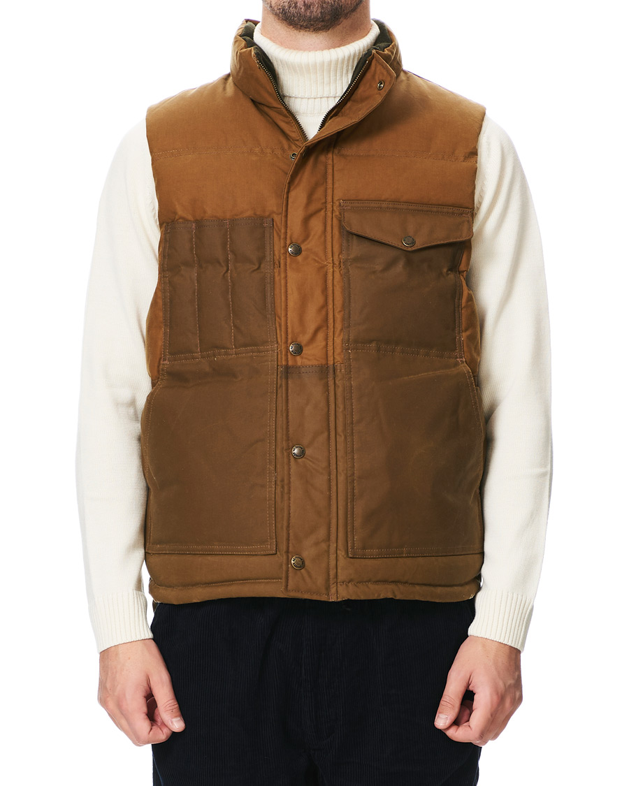Homme | Manteaux Et Vestes | Filson | Down Cruiser Padded Vest Dark Tan