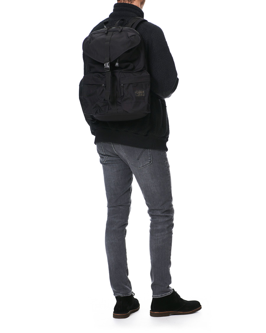 Homme | Filson Ripstop Nylon Backpack Black | Filson | Ripstop Nylon Backpack Black