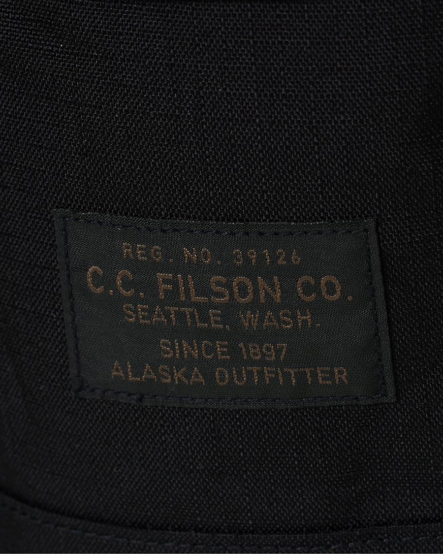 Homme | Filson Ripstop Nylon Backpack Black | Filson | Ripstop Nylon Backpack Black