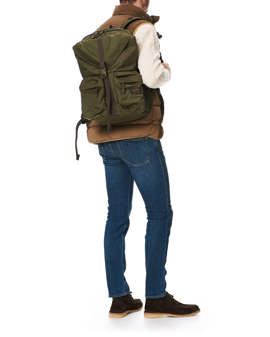Homme | Filson Ripstop Nylon Backpack Green | Filson | Ripstop Nylon Backpack Green