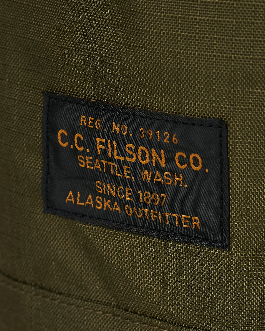 Homme | Filson Ripstop Nylon Backpack Green | Filson | Ripstop Nylon Backpack Green