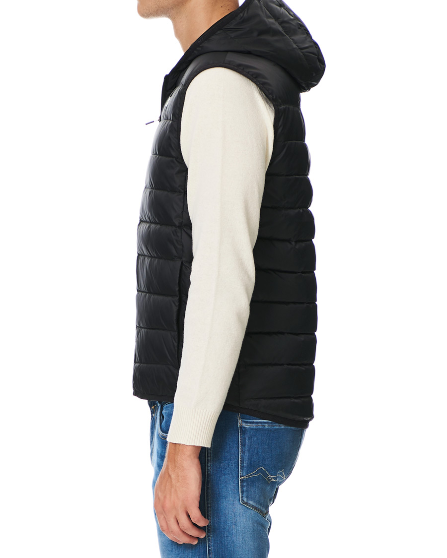 Homme | Manteaux Et Vestes | Lacoste | Hooded Vest Noir