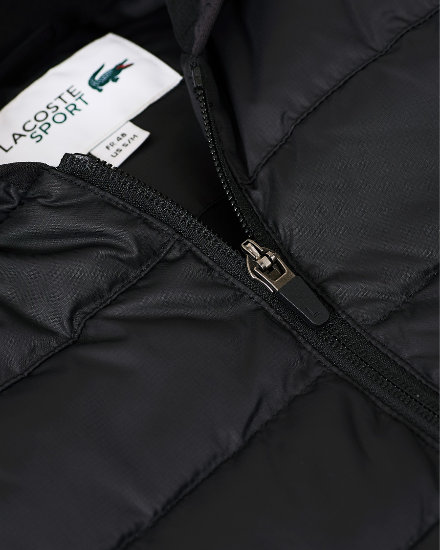 Homme | Manteaux Et Vestes | Lacoste | Hooded Vest Noir
