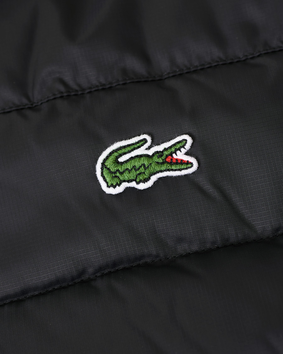 Homme | Manteaux Et Vestes | Lacoste | Hooded Vest Noir