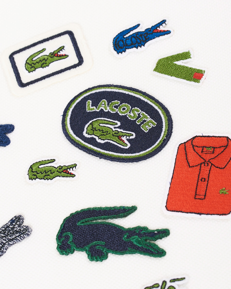 Homme | Polos | Lacoste | Original Patch Polo Pique White