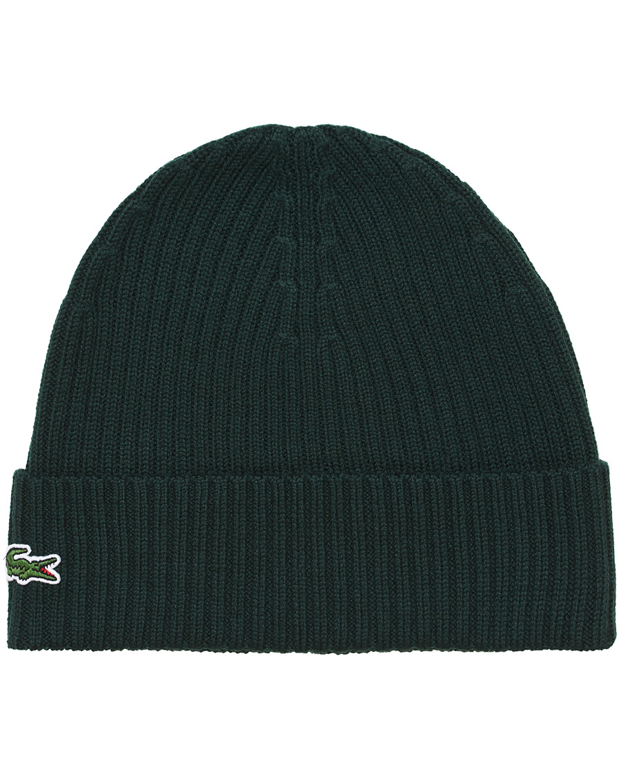 Homme | Lacoste Knitted Beanie Sinople | Lacoste | Knitted Beanie Sinople