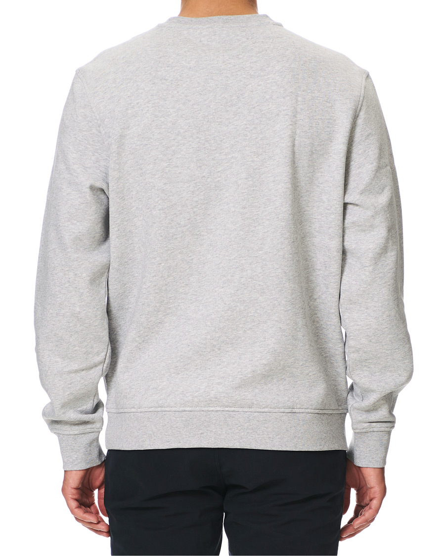Homme | Pulls Et Tricots | Lacoste | Crew Neck Sweatshirt Argent Chine