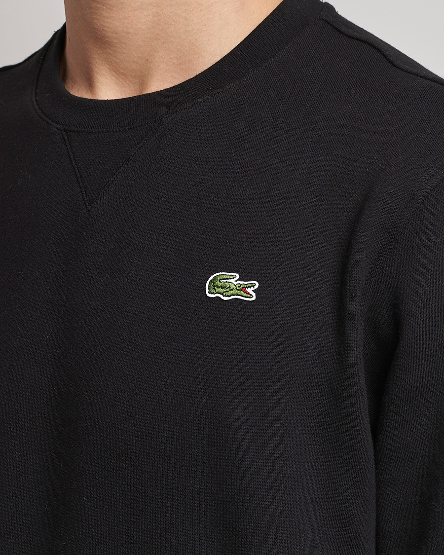 Homme | Pulls Et Tricots | Lacoste | Crew Neck Sweatshirt Black