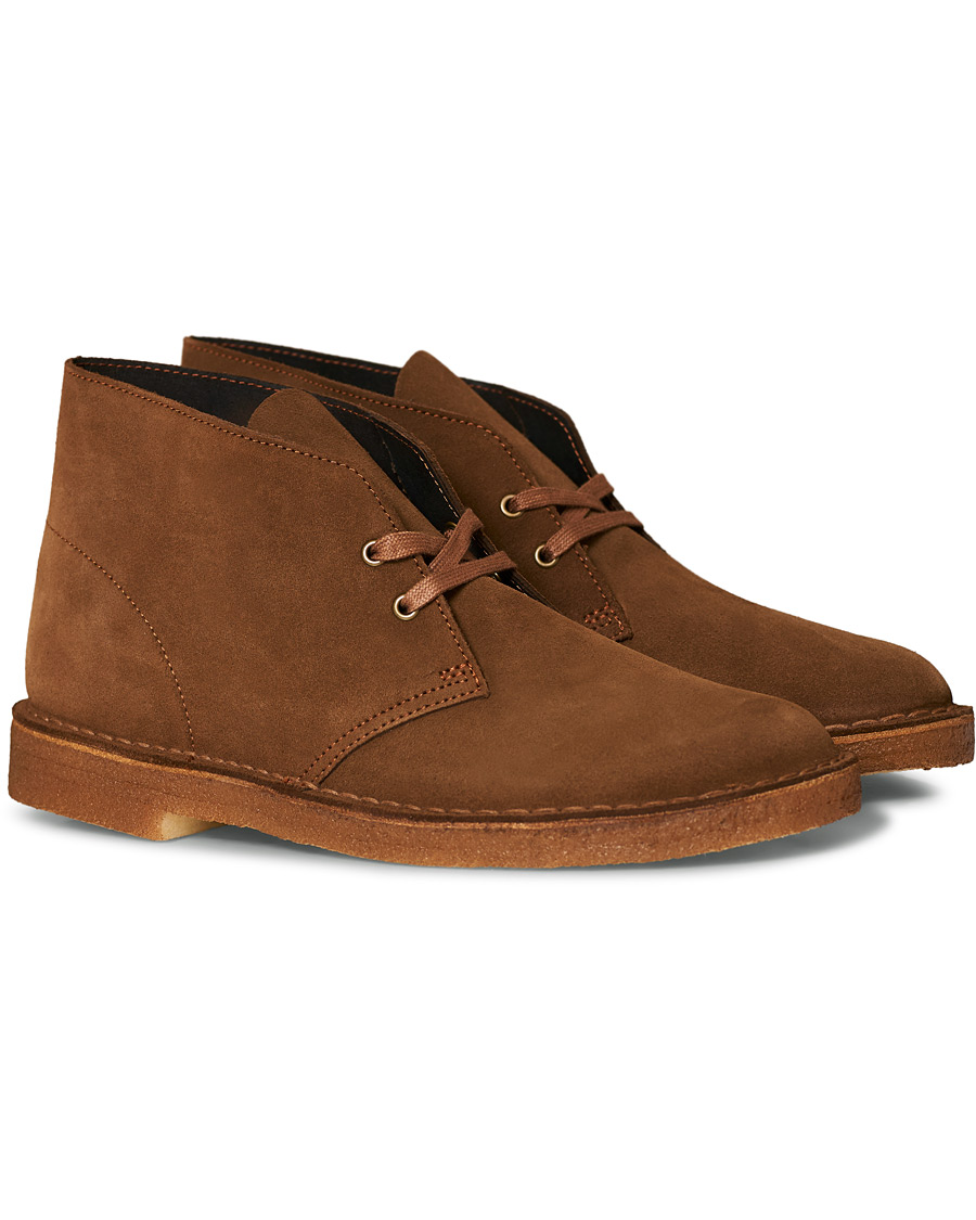 Homme | Clarks Originals Desert Boot Cola Suede | Clarks Originals | Desert Boot Cola Suede