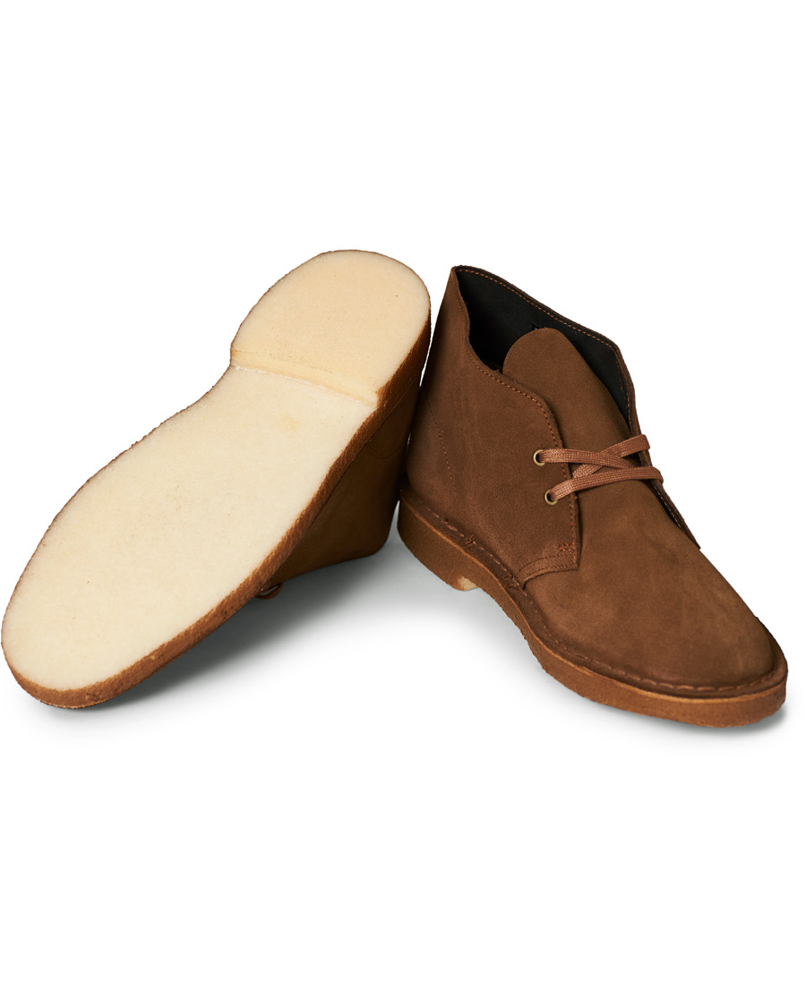 Homme | Clarks Originals Desert Boot Cola Suede | Clarks Originals | Desert Boot Cola Suede