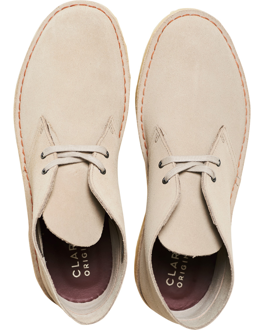 Homme | Clarks Originals Desert Boot Sand Suede | Clarks Originals | Desert Boot Sand Suede