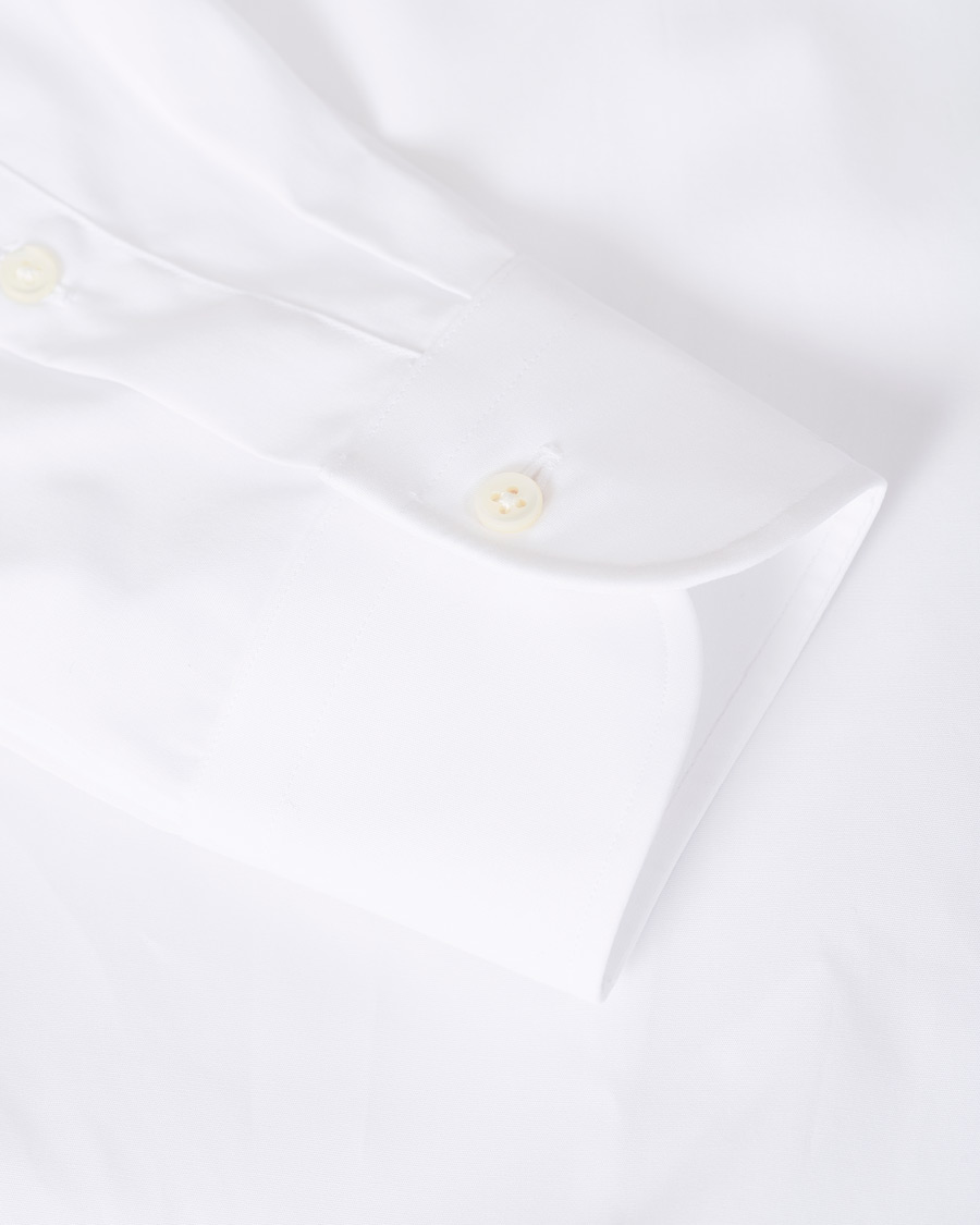 Homme | Chemises | Kamakura Shirts | Slim Fit Pinpoint Oxford Shirt White