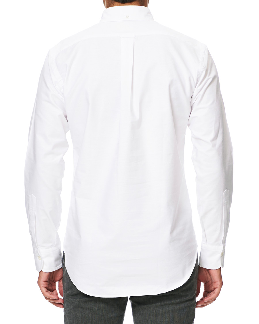 Homme | Chemises | Kamakura Shirts | Vintage Ivy New York Popover Shirt White