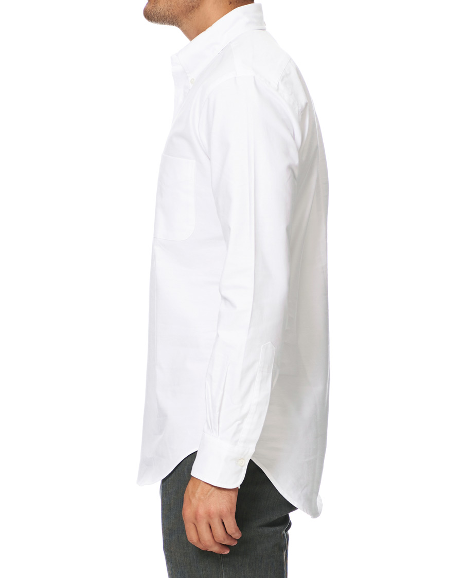 Homme | Chemises | Kamakura Shirts | Vintage Ivy New York Popover Shirt White