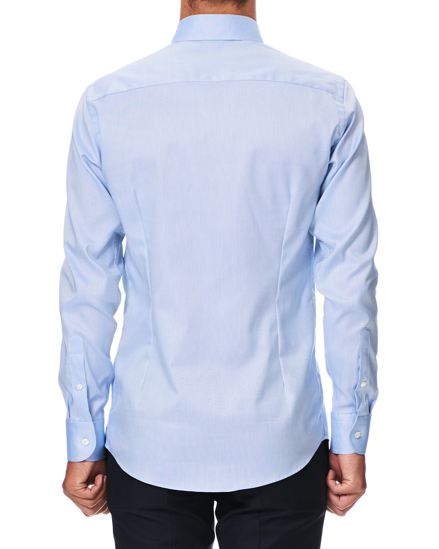 Heren | Overhemden | Eton | Slim Fit Royal Oxford Button Down Shirt Light Blue