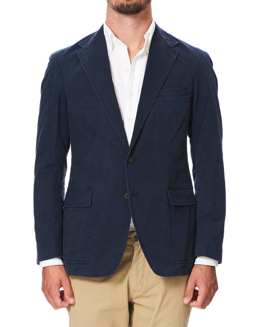 Heren | Blazers | Polo Ralph Lauren | Cotton Stretch Sportcoat Nautical Ink