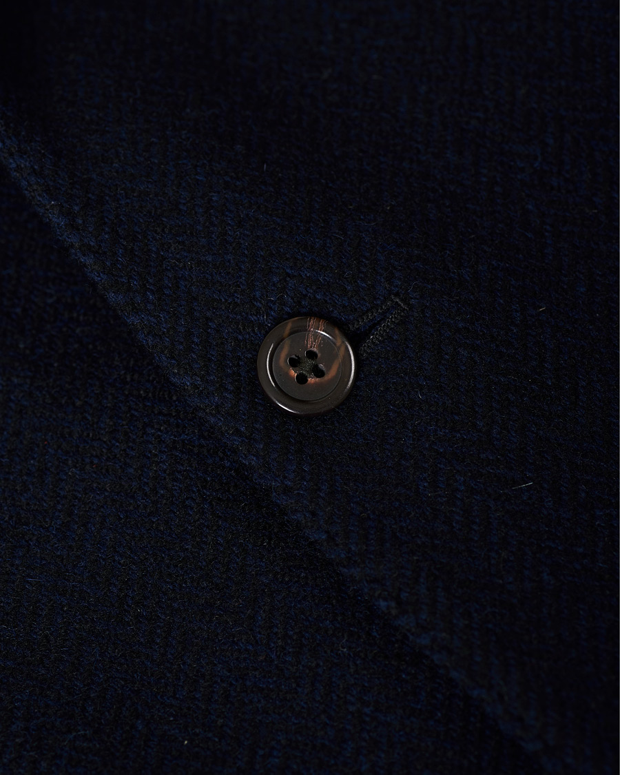Homme | Blazers | Polo Ralph Lauren | Soft Recycled Wool Herringbone Sportscoat Navy