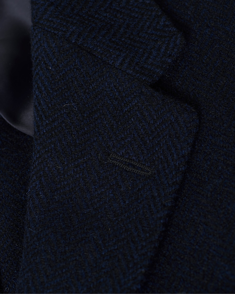 Homme | Blazers | Polo Ralph Lauren | Soft Recycled Wool Herringbone Sportscoat Navy