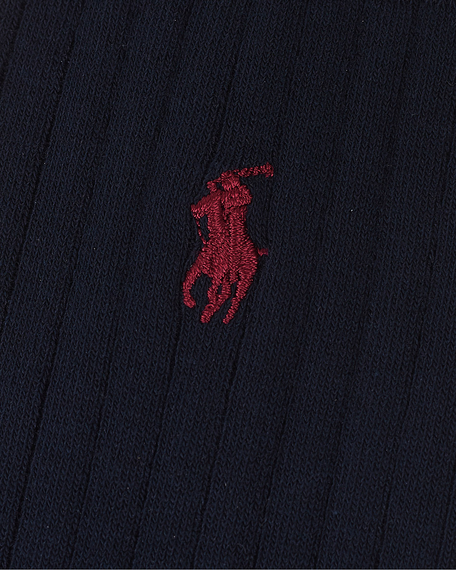 Homme | Sous-Vêtements Et Chaussettes | Polo Ralph Lauren | 3-Pack Egyptian Cotton Socks Navy