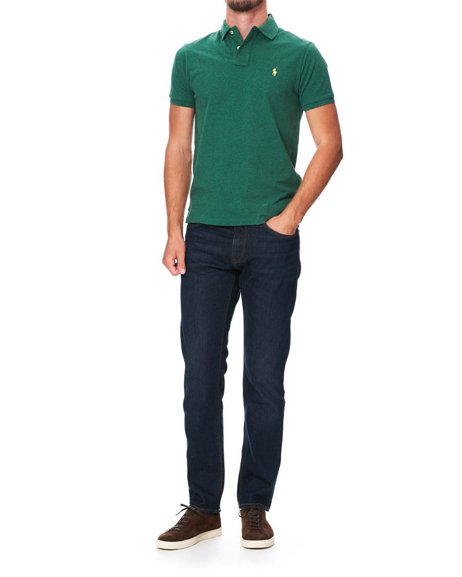 Homme | Polos | Polo Ralph Lauren | Custom Slim Fit Polo Green Heather