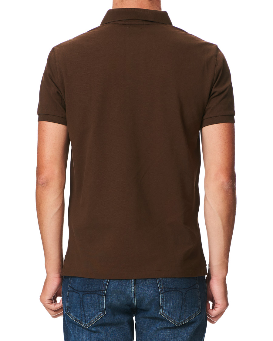Homme | Polos | Polo Ralph Lauren | Custom Slim Fit Polo Cooper Brown