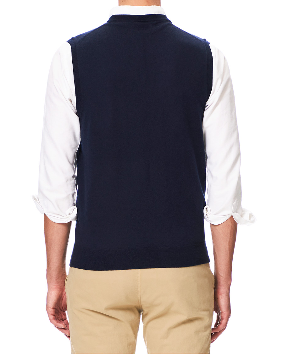 Homme | Pulls Et Tricots | Polo Ralph Lauren | Merino Slipover Hunter Navy