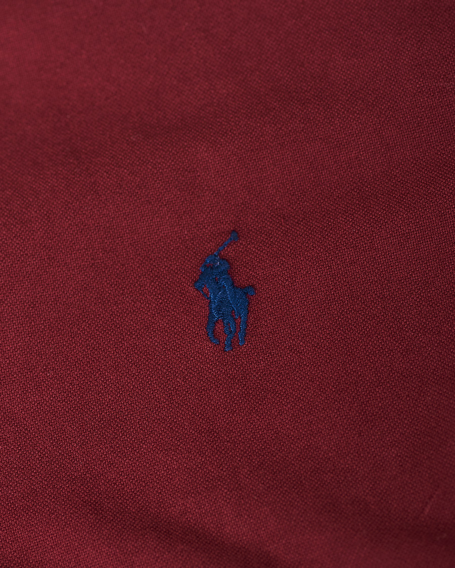 Heren | Overhemden | Polo Ralph Lauren | Slim Fit Garment Dyed Oxford Shirt Wine
