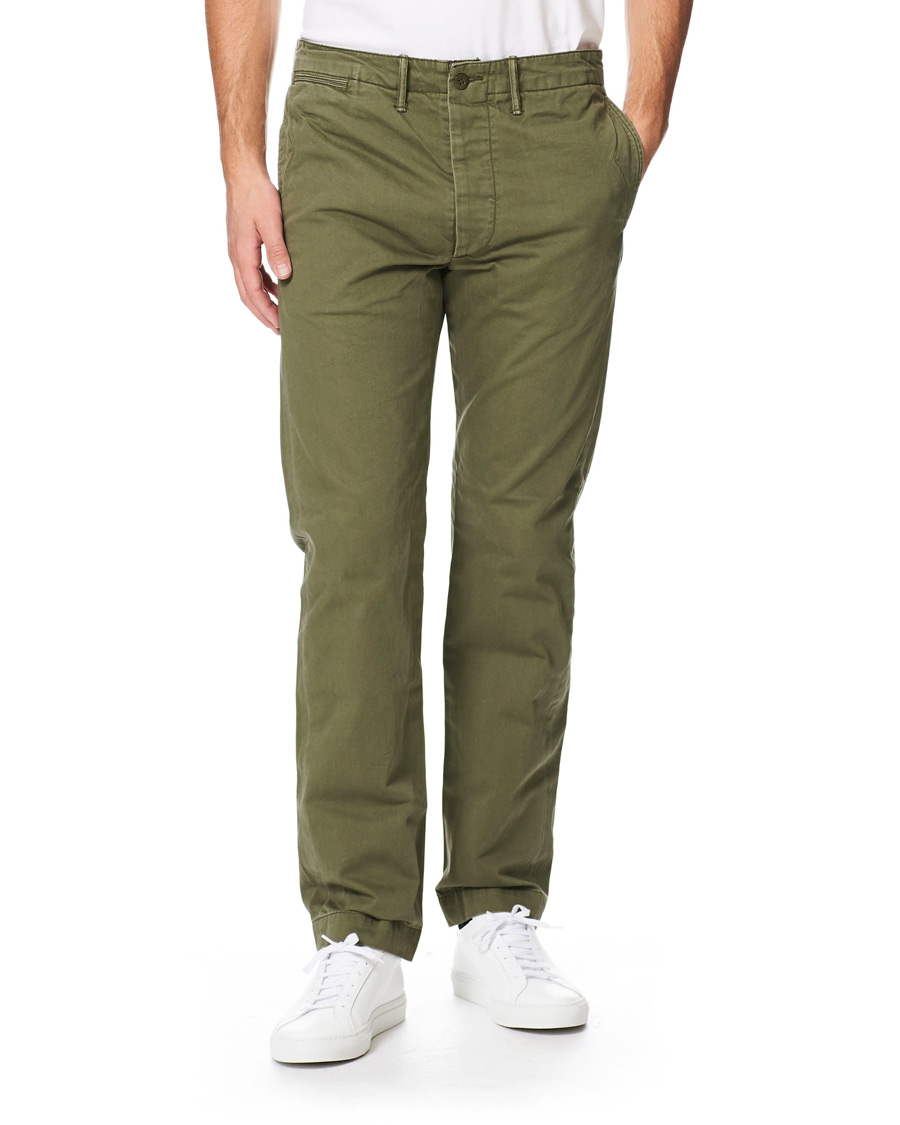 Homme | Pantalons | RRL | Officer Chino Olive