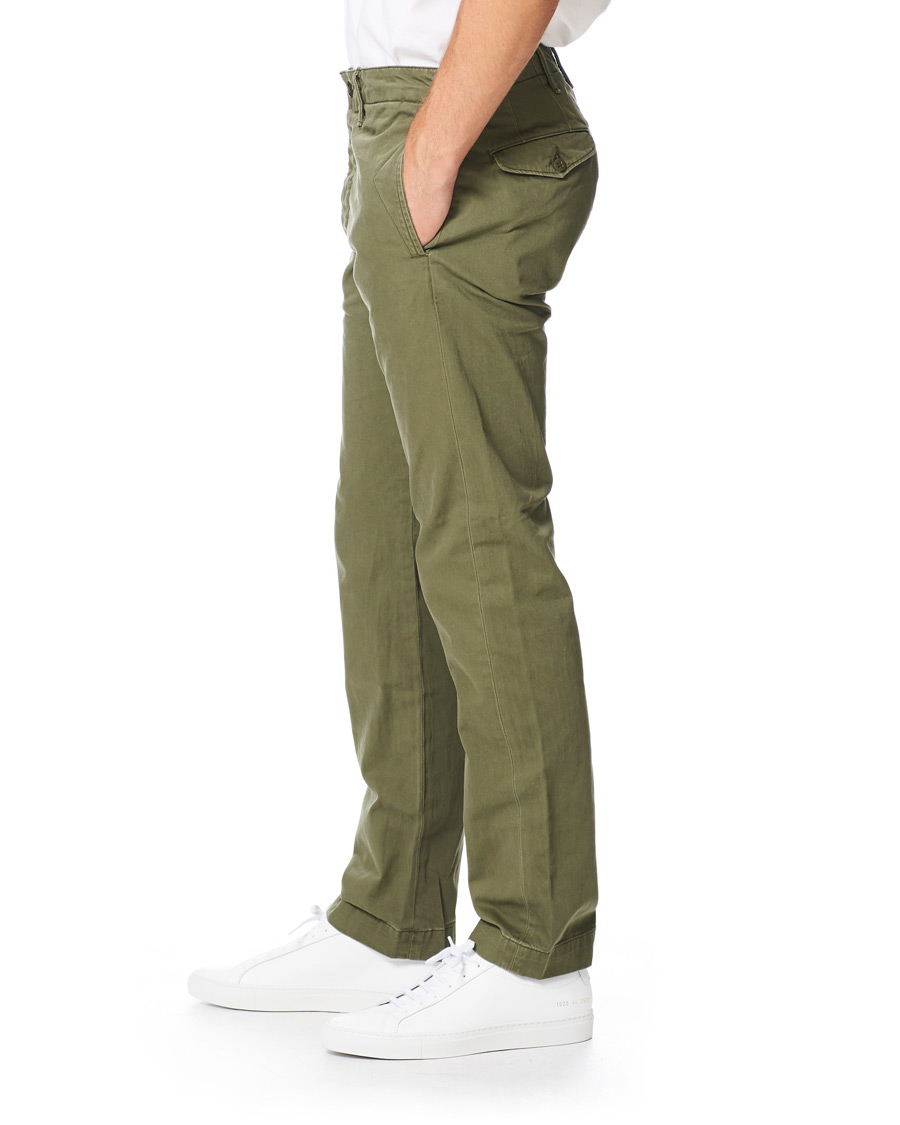 Homme | Pantalons | RRL | Officer Chino Olive