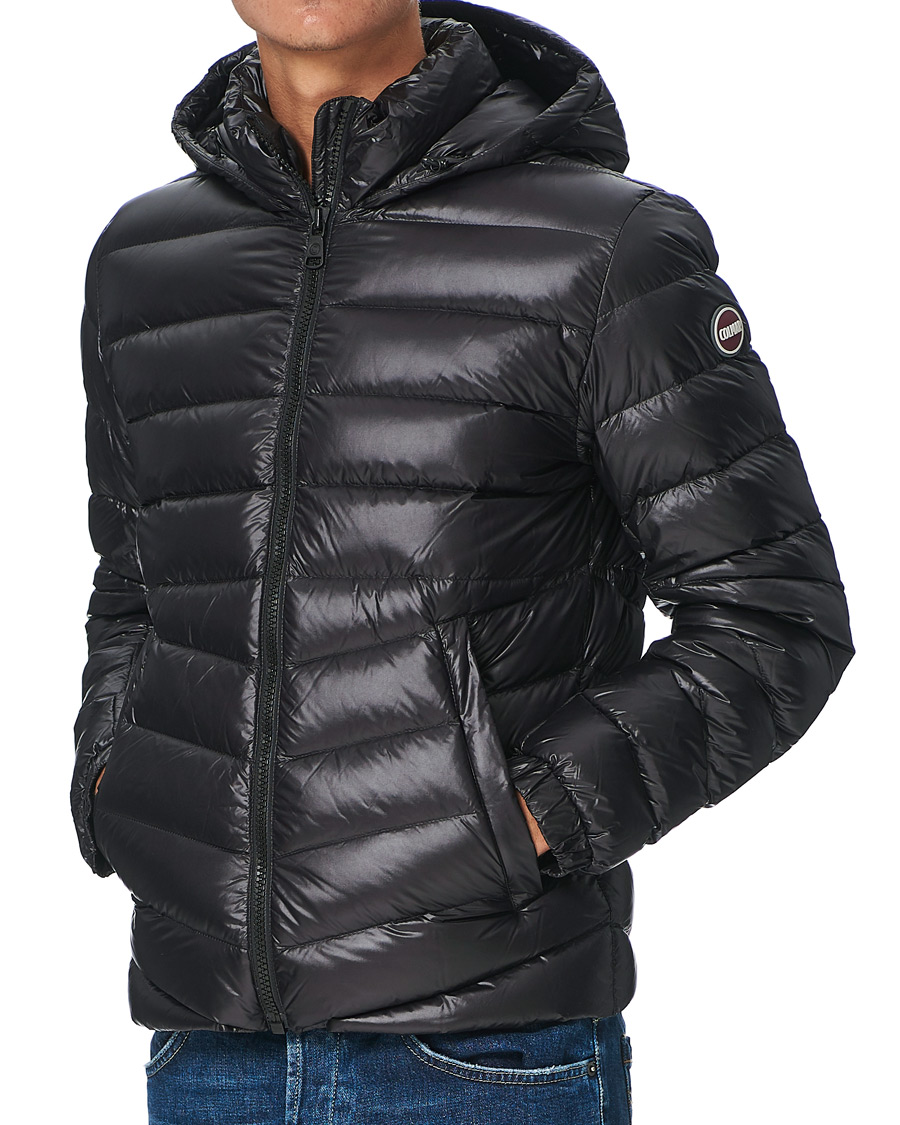 Homme | Manteaux Et Vestes | Colmar | Blaze High Shine Down Hooded Jacket Black