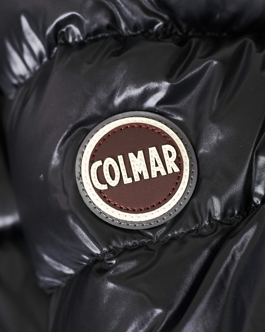 Homme | Manteaux Et Vestes | Colmar | Blaze High Shine Down Hooded Jacket Black
