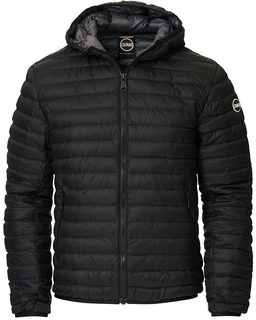 Homme | Manteaux Et Vestes | Colmar | Floid Lightweight Down Hooded Jacket Black