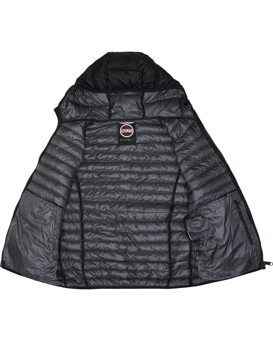 Homme | Manteaux Et Vestes | Colmar | Floid Lightweight Down Hooded Jacket Black