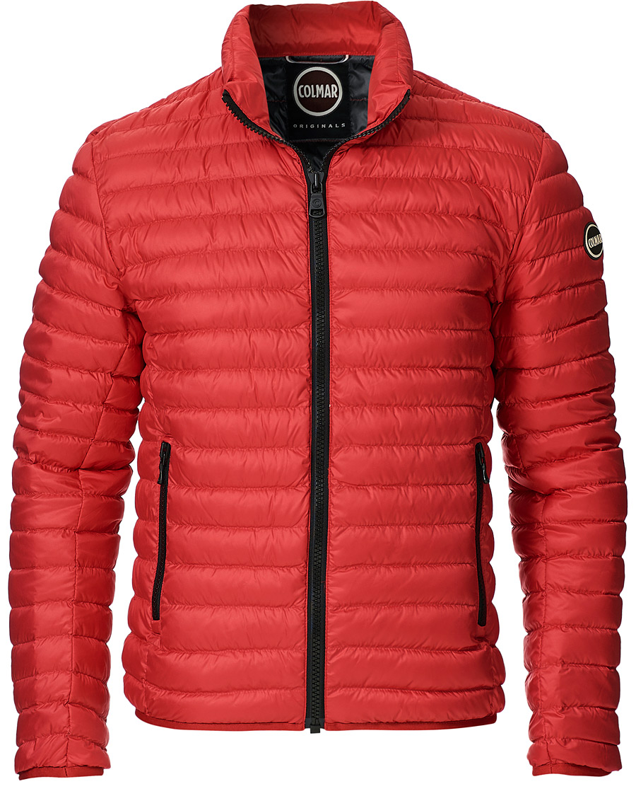 Homme | Manteaux Et Vestes | Colmar | Floid Lightweight Down Jacket Hermes Red