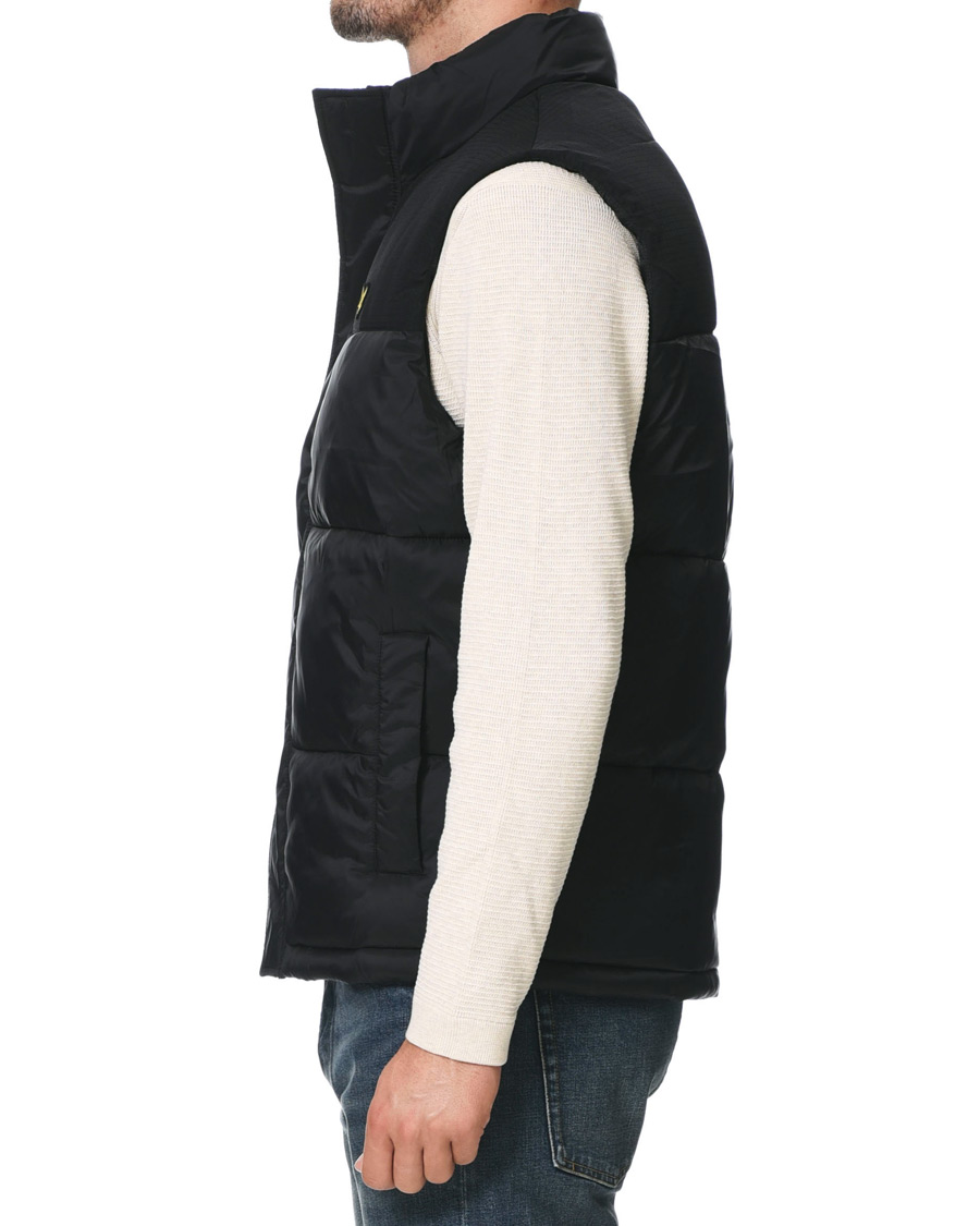 Heren | Jassen | Lyle & Scott | Wadded Gilet Vest Black