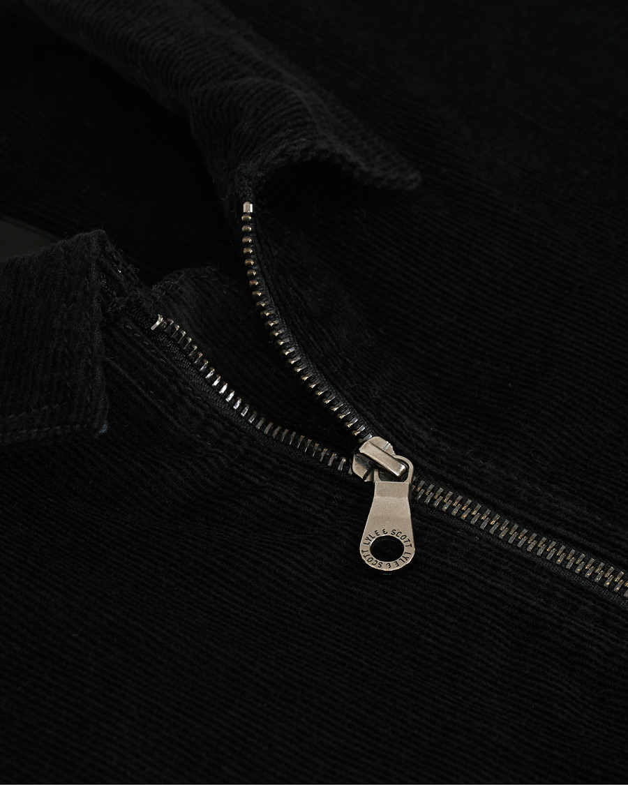 Homme | Manteaux Et Vestes | Lyle & Scott | Cord Jacket Jet Black