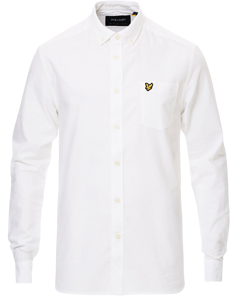 Homme | Chemises | Lyle & Scott | Lightweight Oxford Shirt White