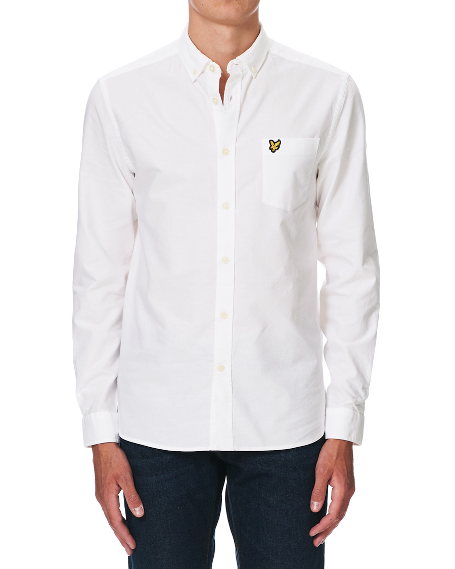 Homme | Chemises | Lyle & Scott | Lightweight Oxford Shirt White