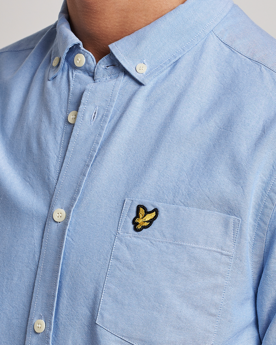 Heren | Overhemden | Lyle & Scott | Lightweight Oxford Shirt Riviera Blue