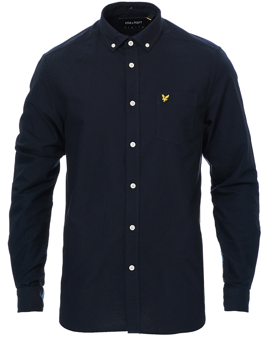 Homme | Chemises | Lyle & Scott | Lightweight Oxford Shirt Dark Navy