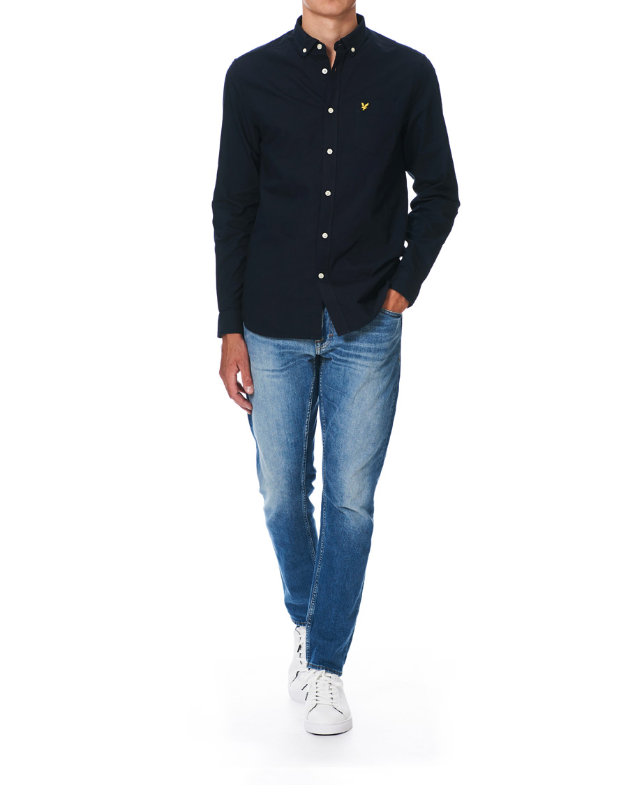 Homme | Chemises | Lyle & Scott | Lightweight Oxford Shirt Dark Navy