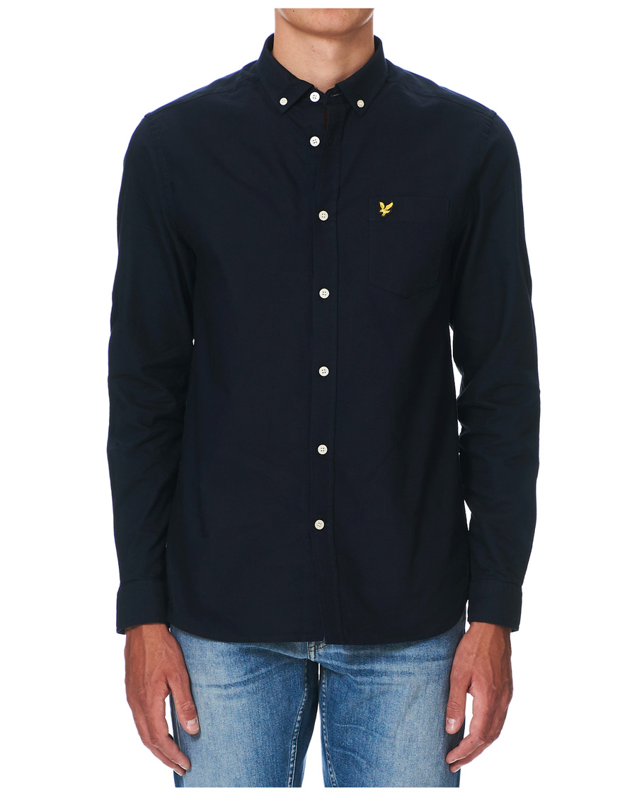 Homme | Chemises | Lyle & Scott | Lightweight Oxford Shirt Dark Navy