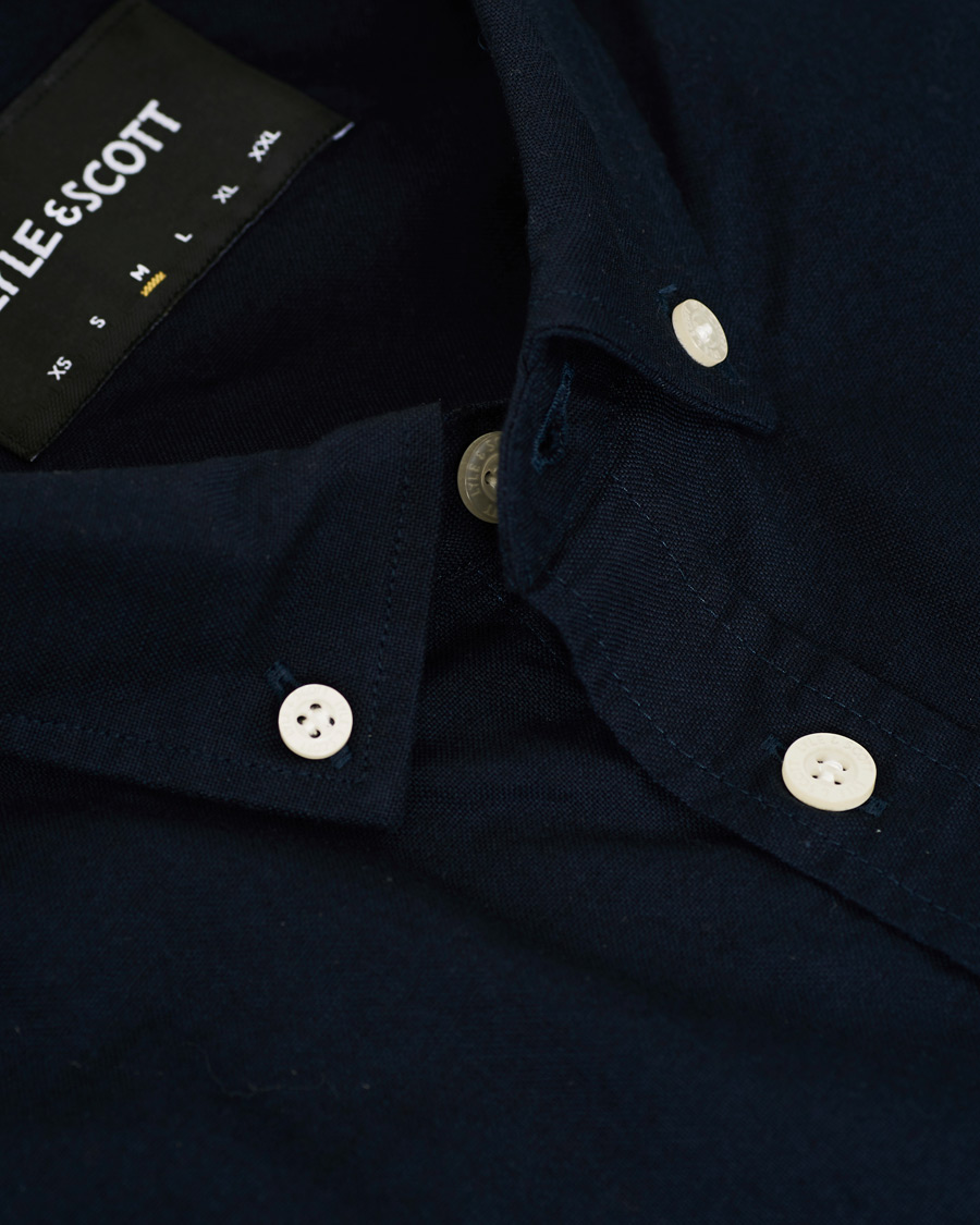 Homme | Chemises | Lyle & Scott | Lightweight Oxford Shirt Dark Navy