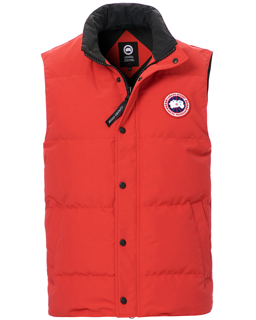 Homme | Manteaux Et Vestes | Canada Goose | Garson Vest Red